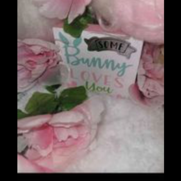 NURSERY, BABY SHOWER, SPRING ADORABLE ANNE GEDDES VINTAGE LG "BUNNY" BABY DOLL - Picture 5 of 10